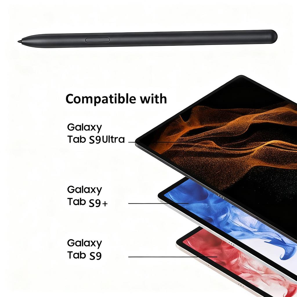 Capacitive Stylus Pen Replacement for Samsung Galaxy Tab S6/S7/S8/S9 - Touch Screen Compatible