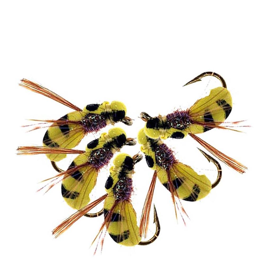 10/15/20/25Pcs Artificial Floating False Bee Lure Bait Fishing For Trout/Bass Flies Fishing Lure Bait