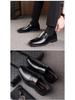 Men's Spring/Summer Hollow Leather Slip-On Shoes - Business Casual & Formal, Ideal for Middle-Aged and Elderly Dads