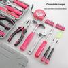13/24Pcs Diy Tool Kit For Women Mini Home Toolbox Set With Hammer Pliers Wrench Screwdriver Basic Starter Tools