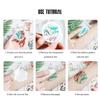 1 PC 210*114MM  Mermaid Temporary Tattoo For Women Men Realistic Fox Lion Flower Tattoos Sticker Back Arm Disposable Death Skull Fake Tatoo