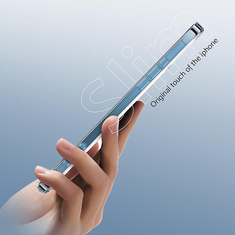 Capa TPU Transparente Ultrafina Para iPhone 17 Pro Max 17 Air 15 14 13 11 12 16 Pro Max Plus Mini Capa Mole de Silicone Transparente Funda