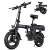 Electric Bike Foldable ENGWE T14 14" 250W Motor Top Speed 25Km/h 48V 10AH Range 40Km Load 120KG Blue