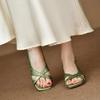 Fashion 2025 Hot Sale Ladies Shoes Buckle Strap Women's Sandals Fashion Open Toe New Dress Sandals Women Comfortable Heeled Sandals
