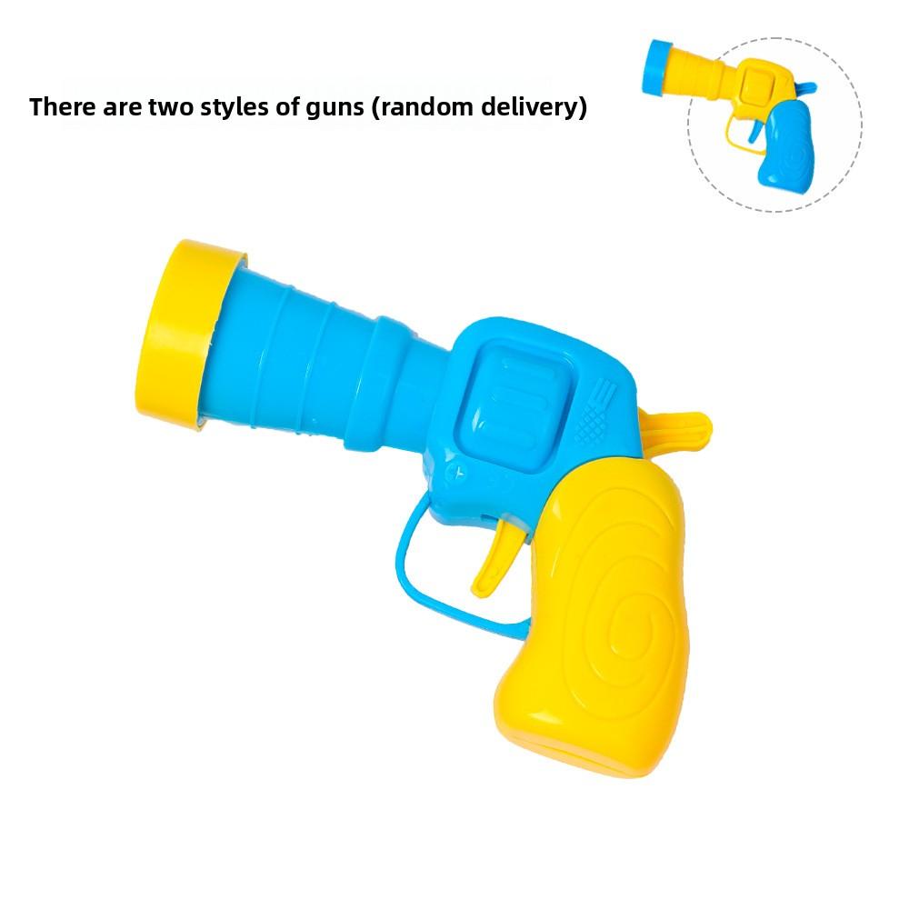 Cat Toys Pom-pom Launcher Silent Color High-elastic Hairball Interactive Self-hi Hairball Launcher Tease Cat Toy Pet Products