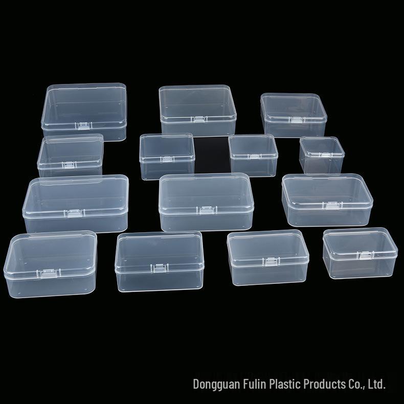 New Rectangular Transparent PP Plastic Storage Box