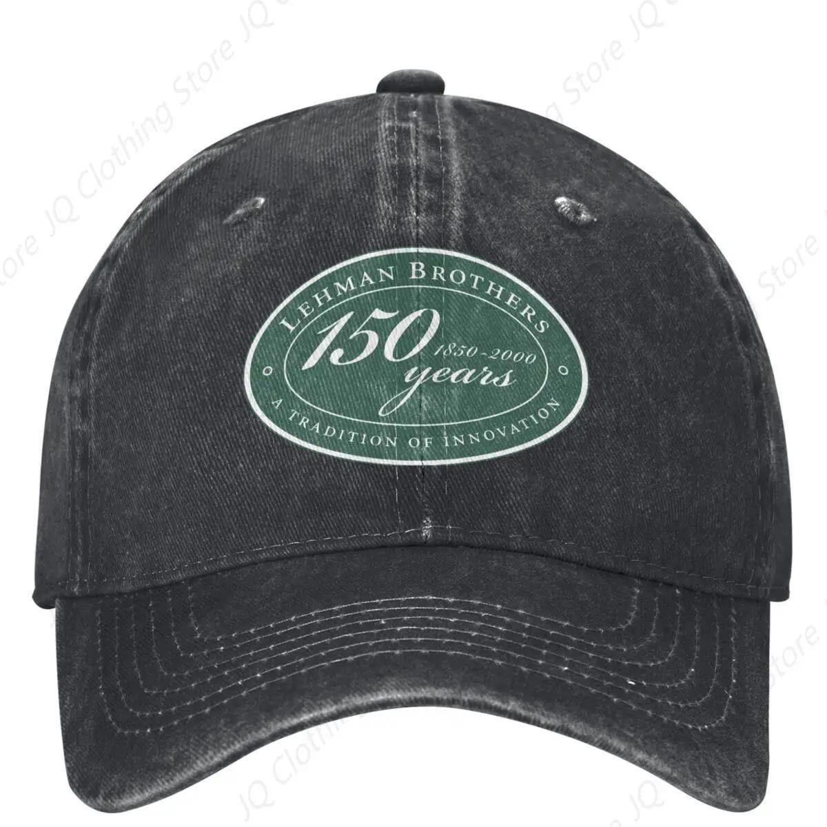 

Lehman Brothers Casual Baseball Cap Summer Classic Letter Print Trucker Hat Sunscreen Tennis Skate Hip Hop Hats Fashion Caps Adjustable