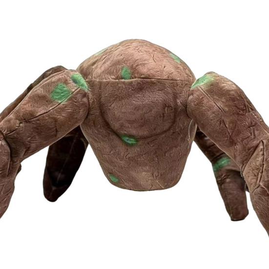 Stone Spider Plush Toy 20cm Soft Stuffed Animal Doll Realistic Creepy Cuddle Buddy Unique Home Decor Gift for Fans Sci-Fi Lovers