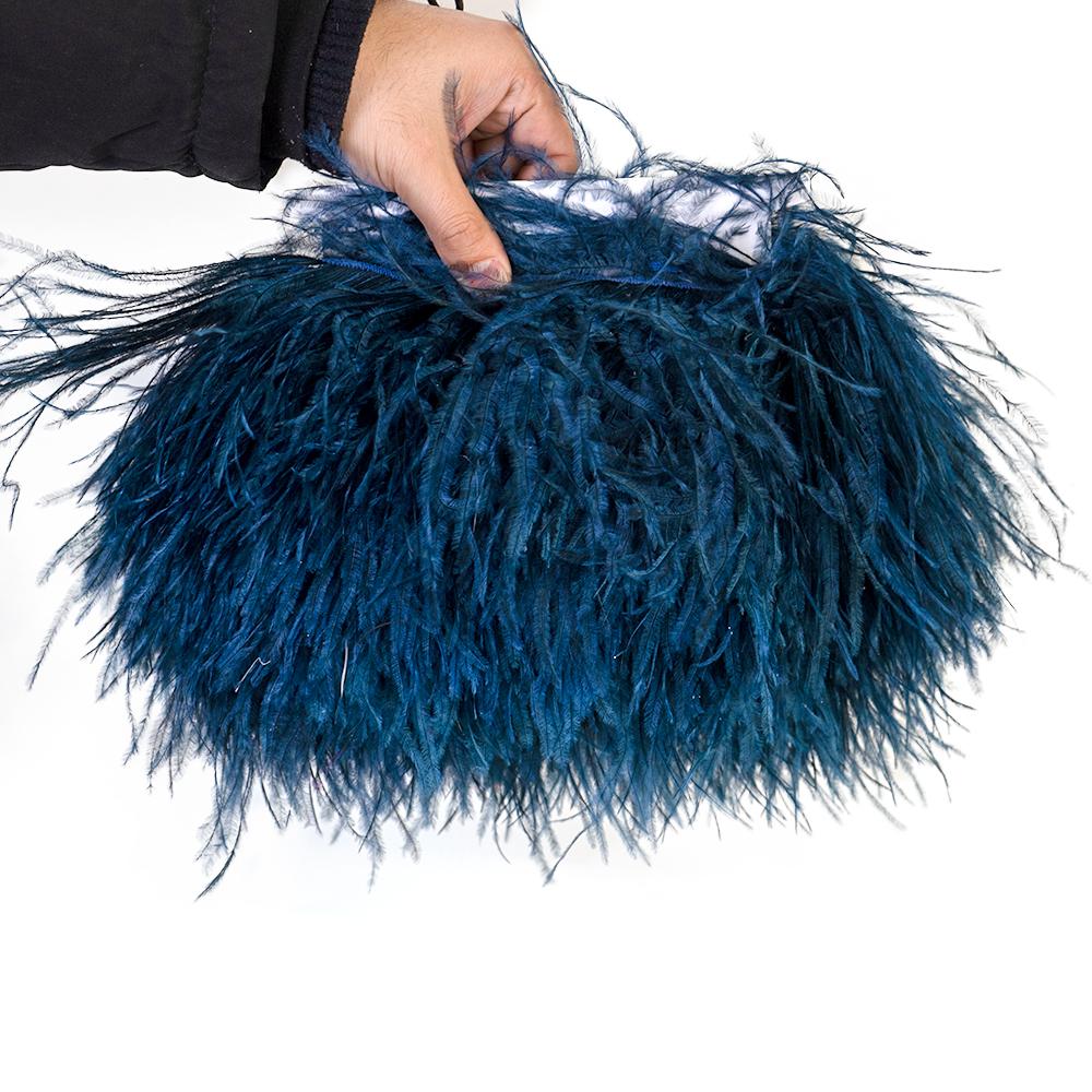 Feather1Meter High Quality Ostrich Feather Trim 10-15/15-18/18-22cm Plumes Fringe Ribbon for Home Party Dress Sewing Wedding Decoration