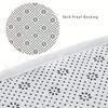 Cute Dog Round Area Rug Luxury Rose Round Rug Non-Slip Rug For Dining Room Bedroom Sofa Kitchen Playroom Decor