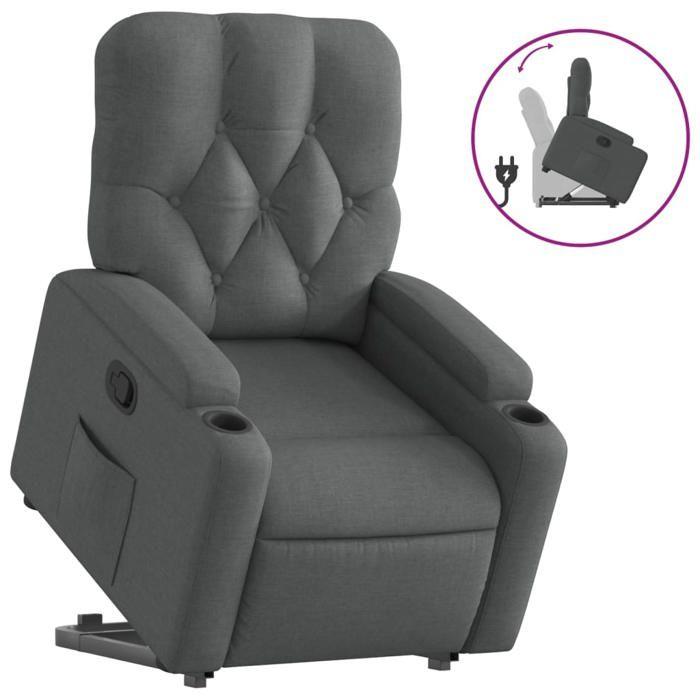 VidaXL Recliner, Relaxation Chair with Adjustable Backrest and Footrest, Living Room Seat, 3204711