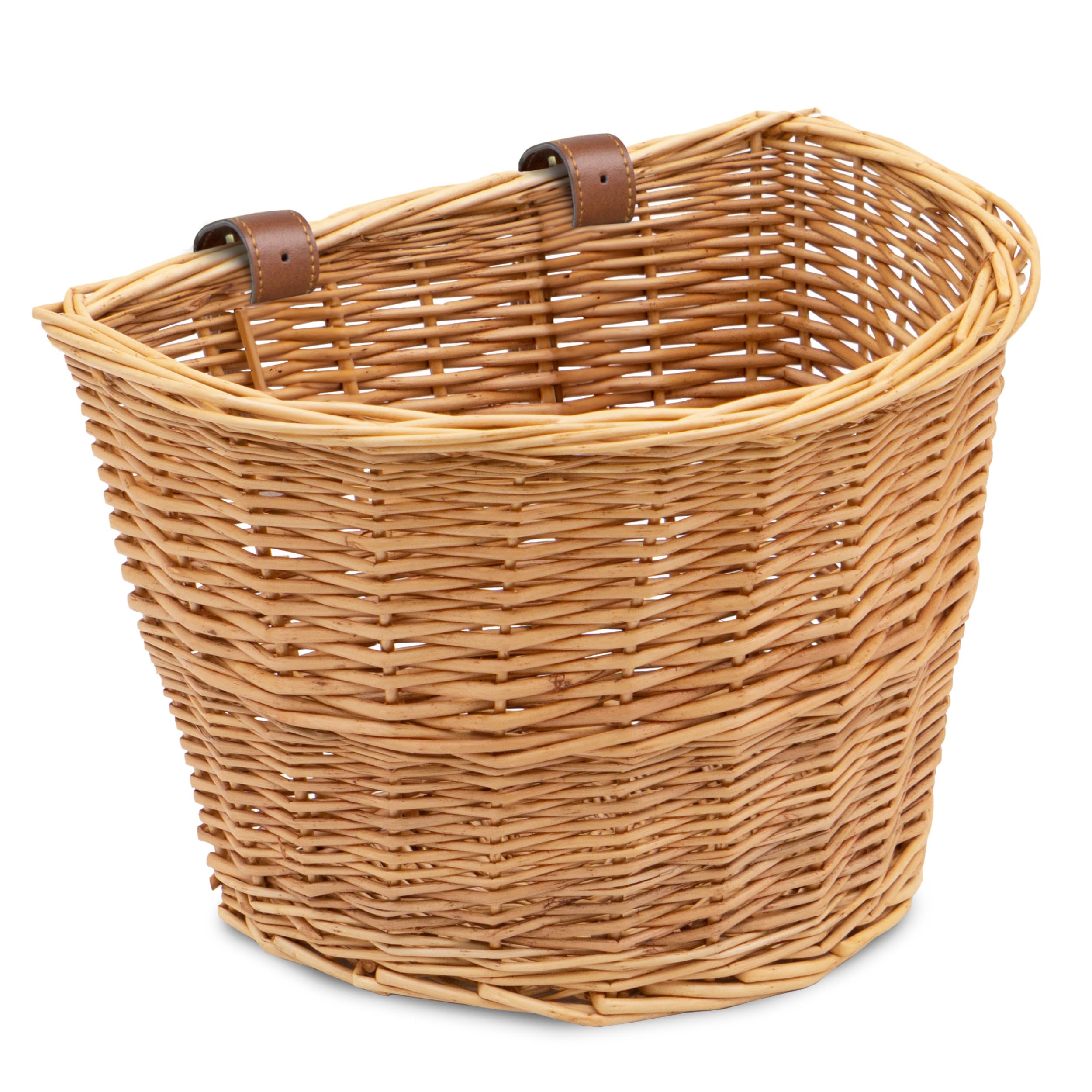 

Prosource Wicker Front Handlebar Bike Basket Cargo Imported from [Officially Japan]