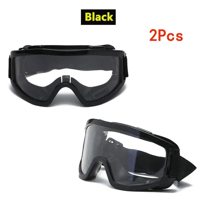 Safety Antifog Protective Goggles Safe Anti-Splash Wind-Proof Work Glasses Industrial Research Lab Cycling Riding Clear Goggles