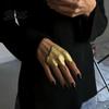Exquisite Craftsmanship Ring Finger Adjustable Fit Irregular Pleated Joint Durable