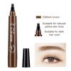 Waterproof 4 Point Liquid Eyebrow Pencil with 3D Long Lasting Eye Brow Brush - Natural Microblade Makeup Tools