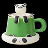 Panda Ceramic Tea Infuser Mug