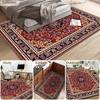 VIKAMA Luxury Moroccan Boho Rug, Non-Shedding Non-Slip Bedroom Living Room Carpet,Fade Resistant,Hallway Long Carpet Home Decor
