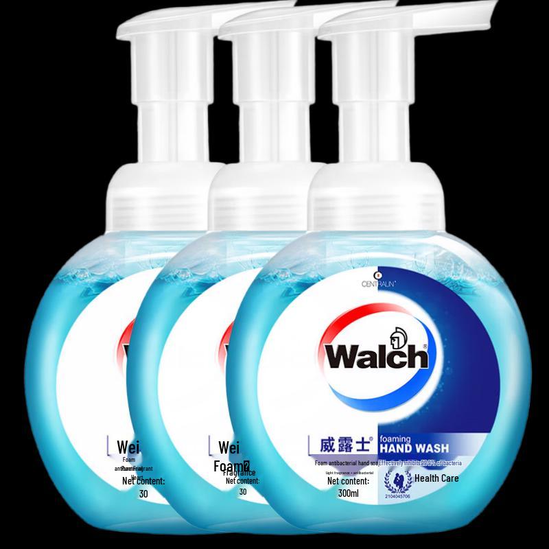 

Walch Scented Antibacterial Foaming Hand Soap (3 x 300ml)