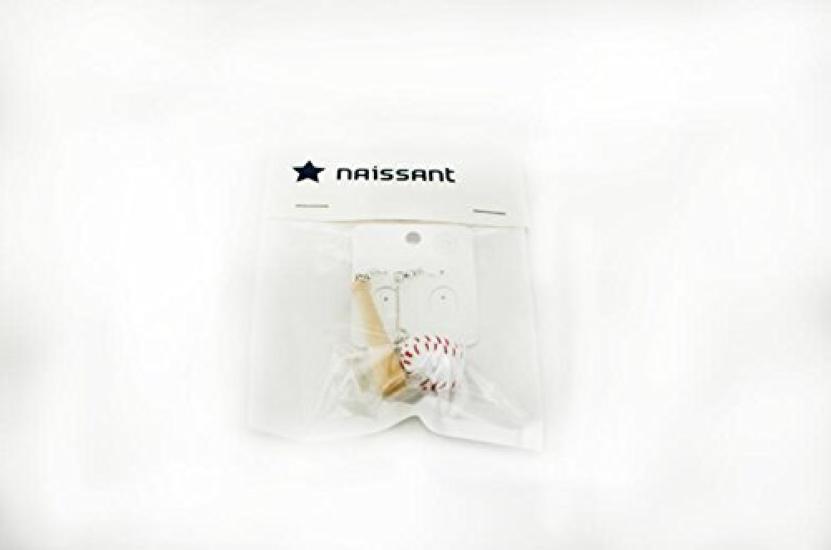 Naissant cute ball-shaped earrings, perfect for baseball cheering and watching games.