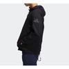 Adidas Woven Hooded Windbreaker Jacket Men Outerwear Black FT2783
