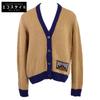 [Domestic Regular] P25G51 S191 Cashmere Logo Design Knit Tops 40 Beige / blueUsed