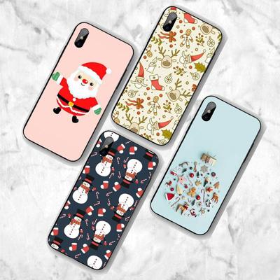 Wesołych Świąt etui na telefon do Huawei G7 G8 P7 P8 P9 P10 P20 P30 Lite Mini Pro P Smart Plus Cove Fundas