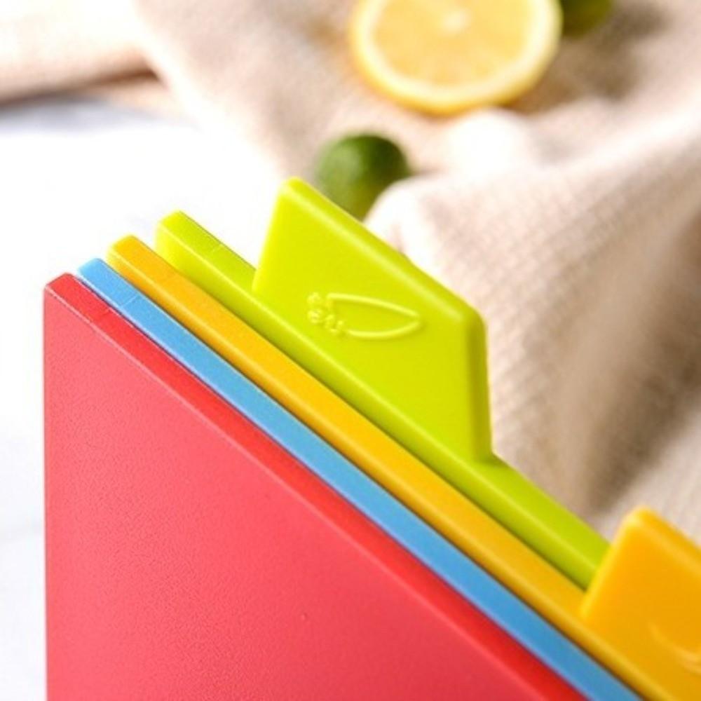 Color Coded Cutting Board Set Non-Slip Color Coded Board Set Chopping Board Set  Vegetable Prep