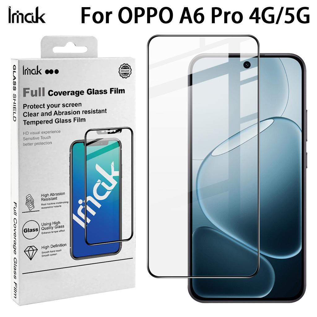 For OPPO A6 Pro 4G 5G Glass IMAK Full Coverage Tempered Glass Film Pro+ Series 169mm