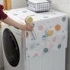 Versatile Fridge Dust Cover with Pockets - Made from Durable PET Fabric, 50"x20"-Perfect for Modern Home & Kitchen Organization