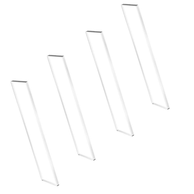 Clear Acrylic Medicines Cabinet Shelves Wall Mounted Storage for Bathroom Kitchen Living Room Organization