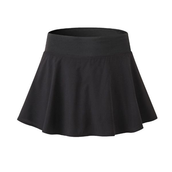 Dámské rychleschnoucí kalhoty se sukní pro tenis, tanec, jógu a běh – fitness šortky odolné proti vystavení.