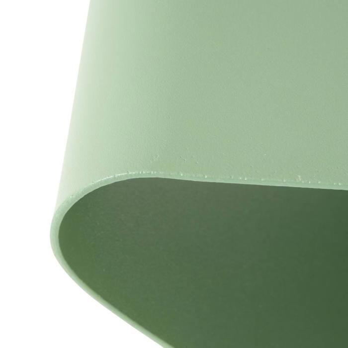 Table café Elder hauteur 45,5cm métal Atmosphera - Vert foncé