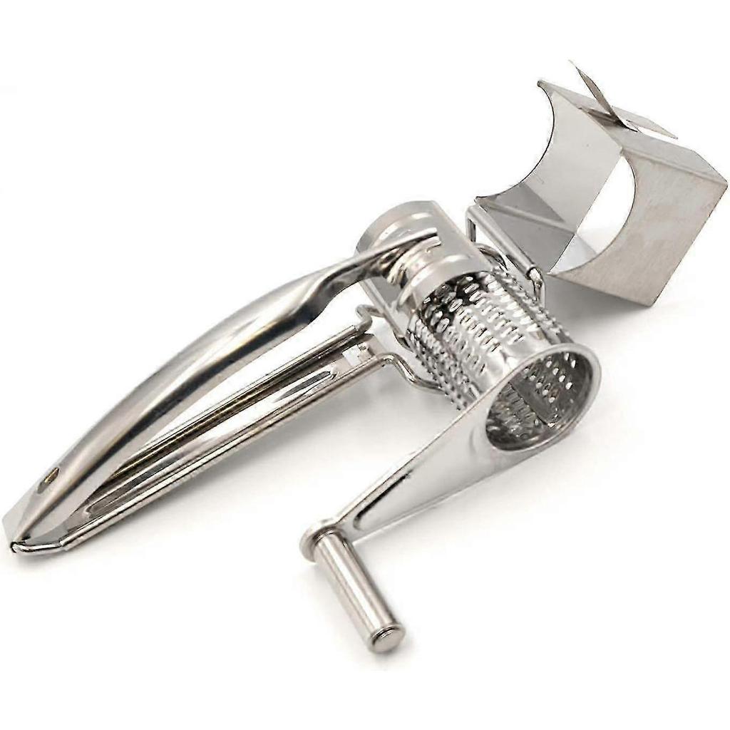 Multifunctional Rotary Cheese Planing Grater Stainless Steel Cheese Presser