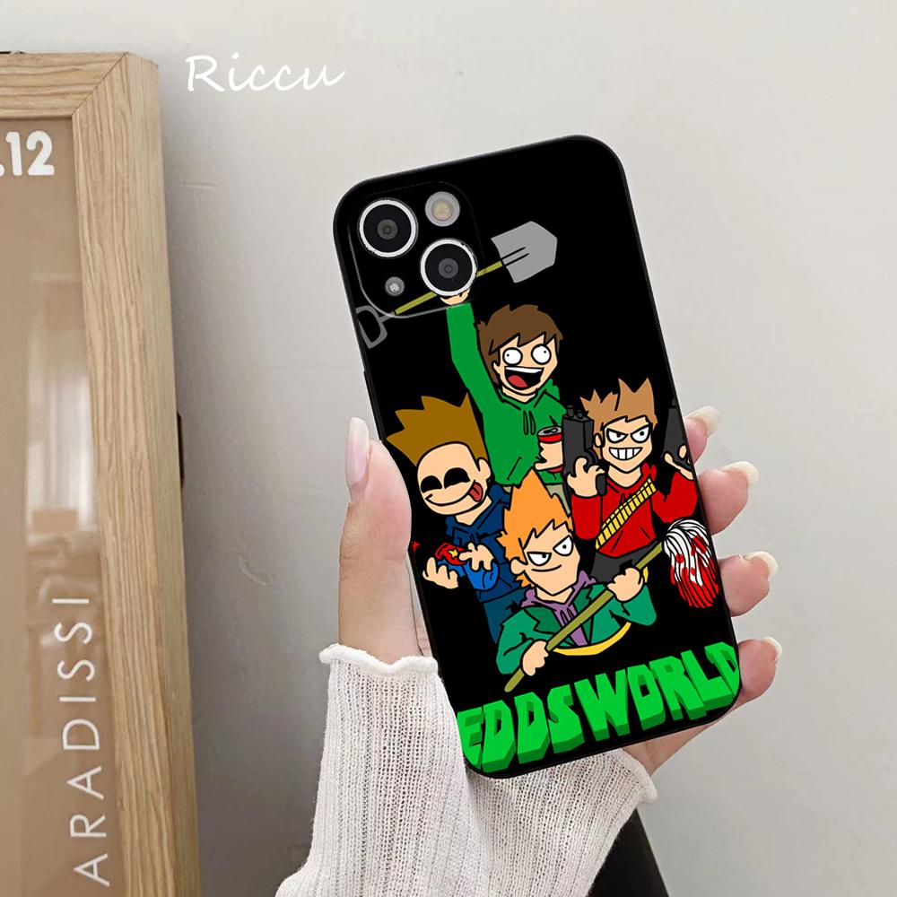 

Мягкие чехлы для телефонов для iPhone 14 Game Eddsworld, чехол для телефона 14 11 12 Pro 8 7 Plus SE X Pro 14 MAX 13 MINI XR XS iphone 14 13 pro iphone 13
