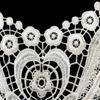 Hollow Lace Fake Collar DIY Embroidery Flower Collar Decoration Material Lace Trim  Women's Fashion