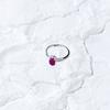 Silver Ring with Natural Ruby 1.05ct, Product Weight 2.52 G (2165118)