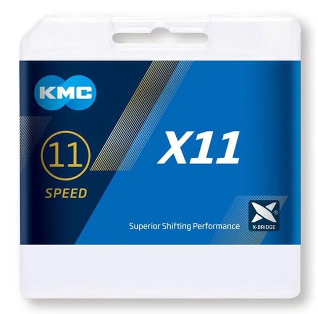 

KMC X11 Road/MTB велосипедная цепь 118 Links