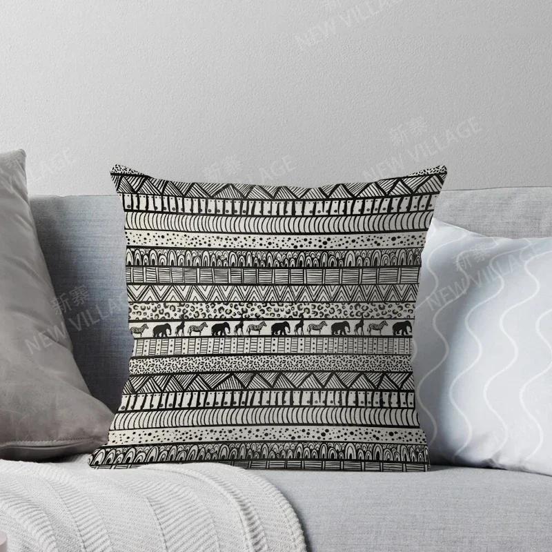 Fall Home Decor Autumn Living Room Throw Pillow Cover Sofa Boho Cushion Cover Mandala