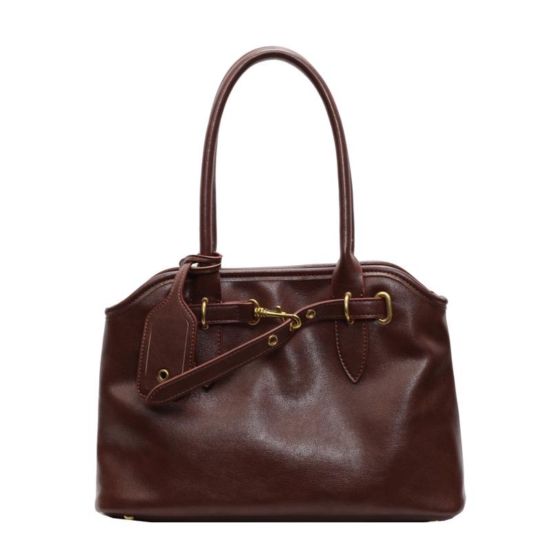 

Вместительная сумка-тоут в стиле ретро с высококачественным замком 35*12*22cm коричневый