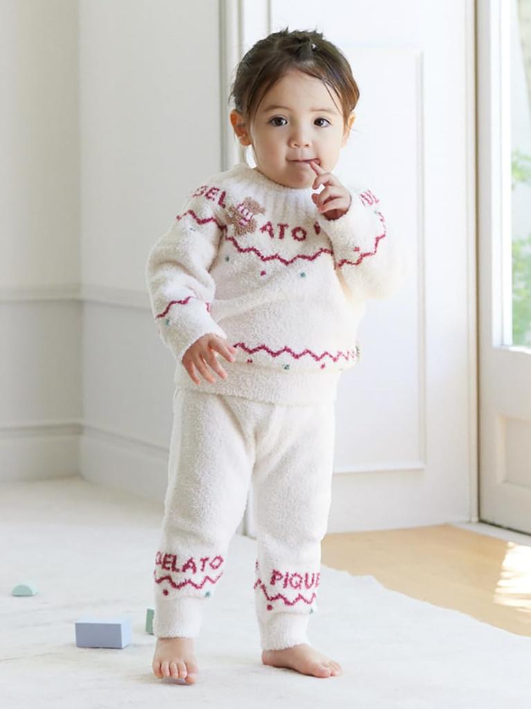 Gelato Pique Holiday Baby Nordic Long NVY Pants, PBNP245167,