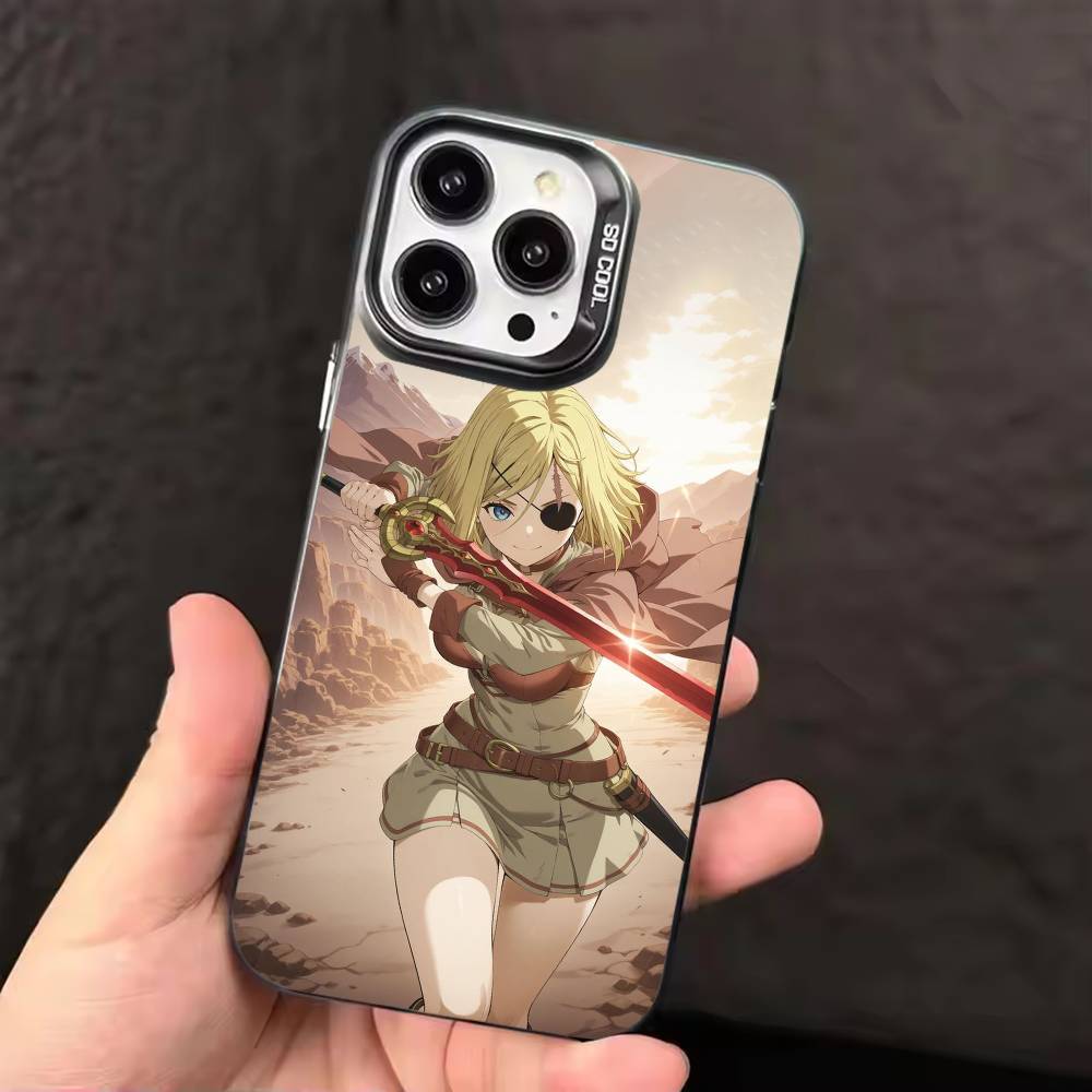 Anime C-Clevatess-S Phone Case Color Silver Shell For IPhone 17 16 15 14 13 12 11 Pro Max Plus