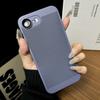Heat Dissipation Thin PC Case For iPhone 16 E 15 14 Plus 13 12 Mini 11 X XS XR Pro Max Cooling Mesh Glass Lens Protection Cover