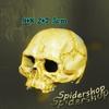 Human Skull  Model Fishtank Aquarium Landscaping Accessories For Scorpion Spider Lizard Snake