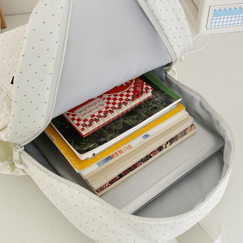 Bear Pattern Large Capacity Student Schoolbag Women's Backpack