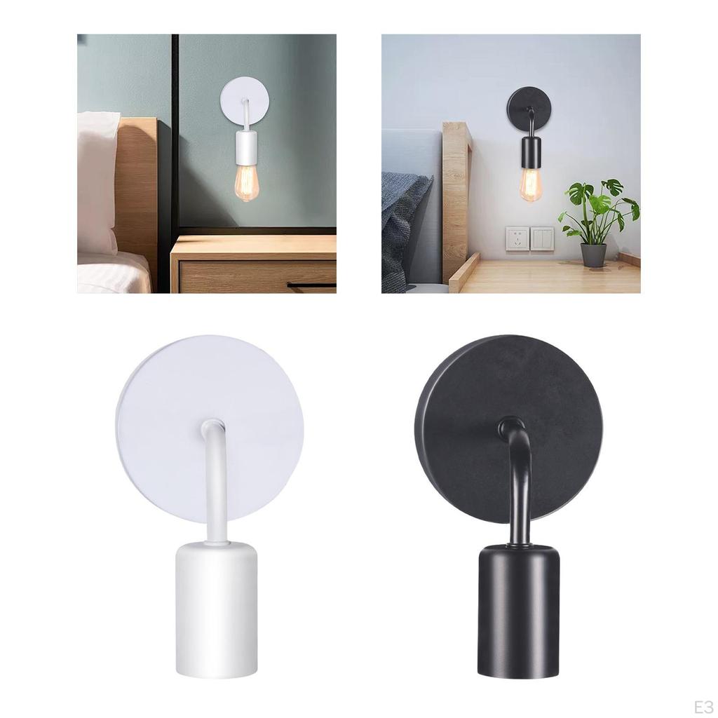 Wall Light Sconce Lampshade Bedside Lamp Decor Iron Kitchen LED Fixture Industrial