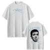 New Album Graphic Tshirt of Rapper Milo J La Vida Era Mas Corta for SpringSummer 2026fashion Hiphop Cotton Shortsleeved Top