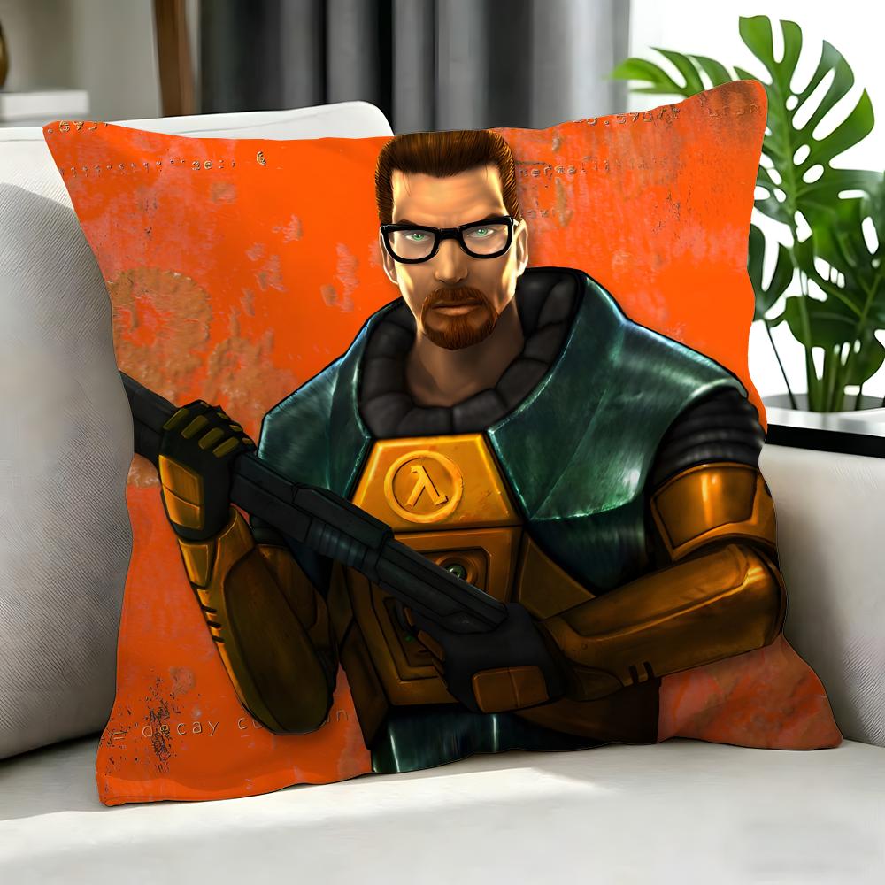 Game HHalf Life  Cushion Cover Cushion Cover Set Pcs x x x Pillowcase Decorative Sofa Home Decor