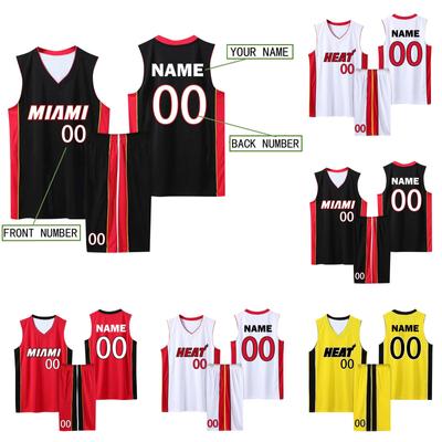 Basketball Name/NumberCustom Clothes Kids Basketball Suit Classic Tops + Pants Basketball Jerseys Suit Set