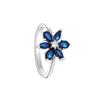 925 Sterling Silver Man-eating Flower Rose Four-leaf Clover Ring for Women Jewelry Open Design Wedding Party Fashion Gift