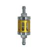 Oil Filter Strong Strength Metal Golden Powerful Filtering Stain Resistant Rust Proof Fuel Filter